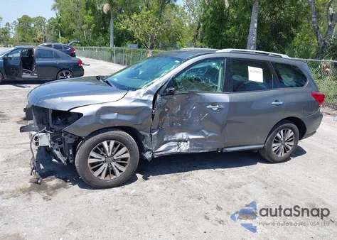 2019 Nissan Pathfinder Sv from USA, damaged, VIN 5N1DR2MN2KC595357